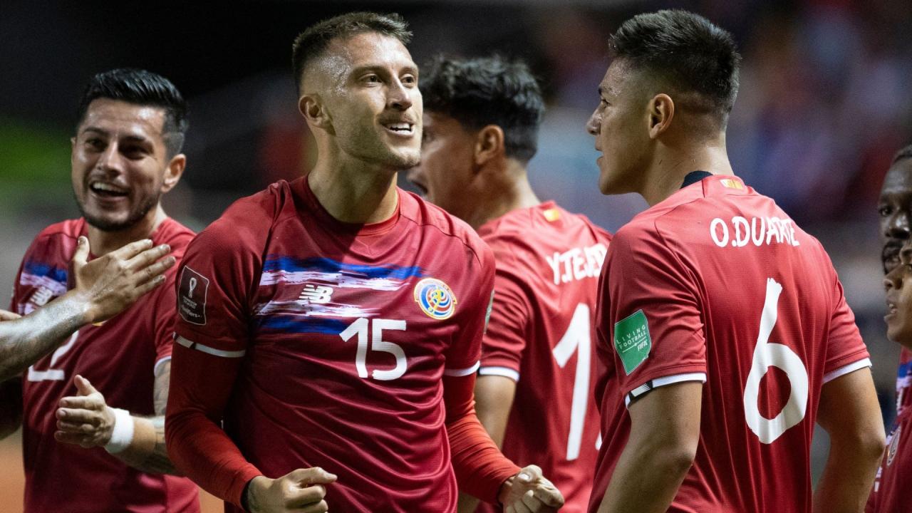 Danh sách ĐT Costa Rica dự World Cup: Trọng trách trên vai các cựu binh | Goal.com Việt Nam